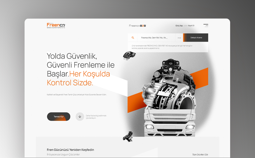 freenco kurumsal web sitesi