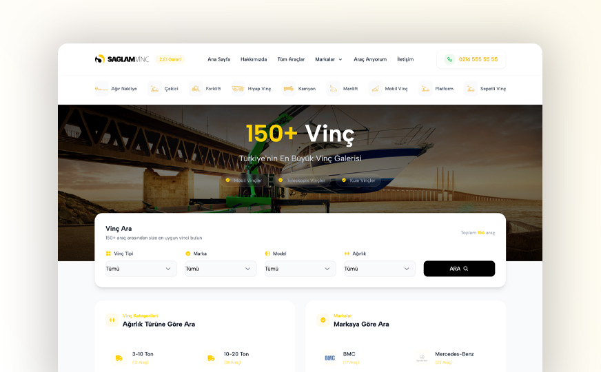 saglamvinc galeri web sitesi