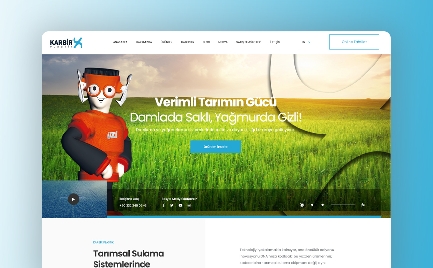 karbir kurumsal websitesi